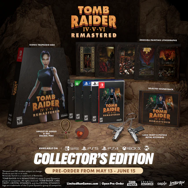 Tomb Raider IV-VI Remastered Collector's Edition