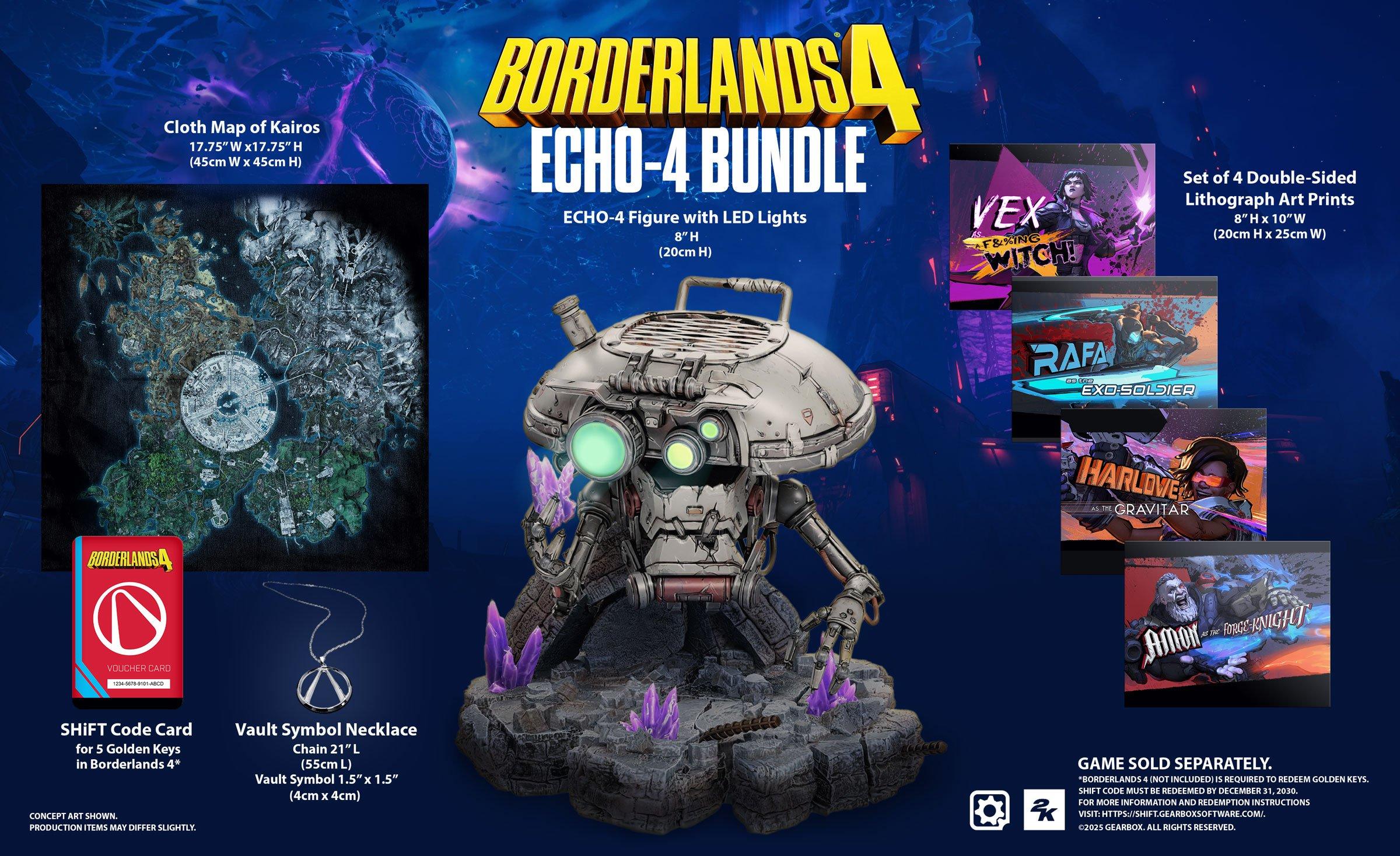 Borderlands 4 ECHO-4 Bundle Collector’s Edition