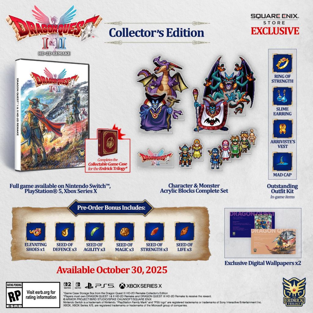 Dragon Quest I & II HD-2D Remake Collector's Edition