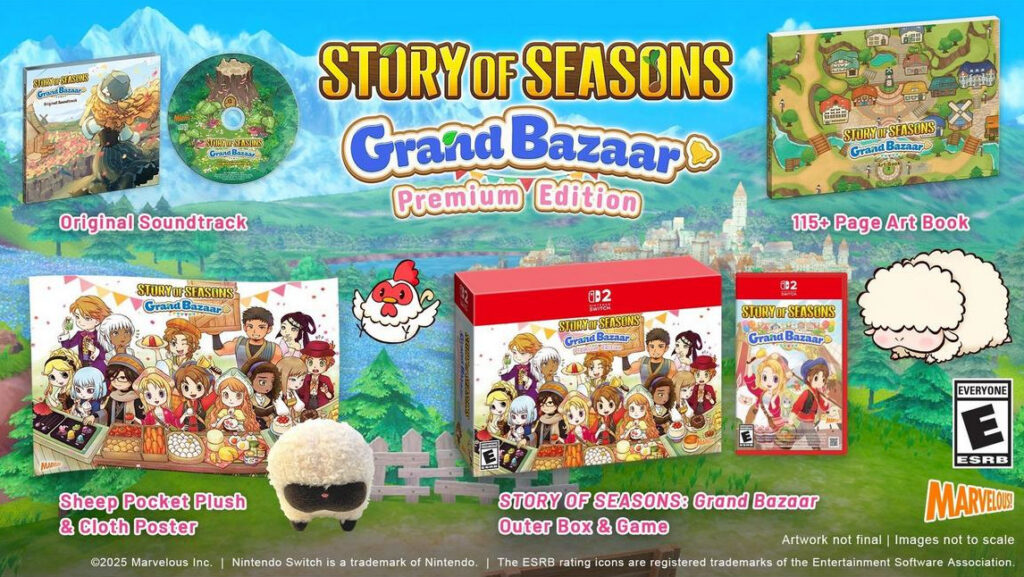 Story of Seasons: Grand Bazaar Premium Edition for Nintendo Switch 2
