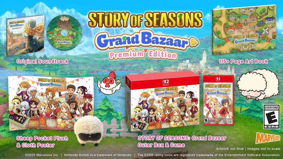 Story of Seasons: Grand Bazaar Premium Edition for Nintendo Switch 2