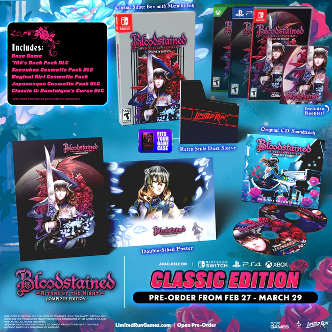 Bloodstained: Ritual of the Night Complete Edition - Classic Edition