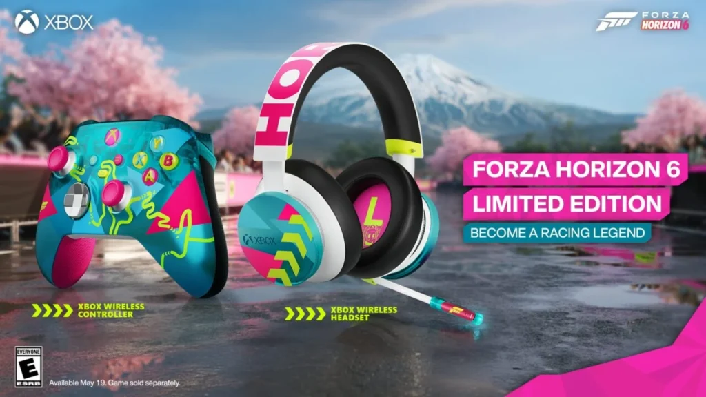 Forza Horizon 6 Limited Edition Controller and Headset