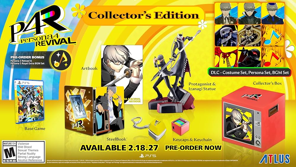 Persona 4 Revival Collector’s Edition