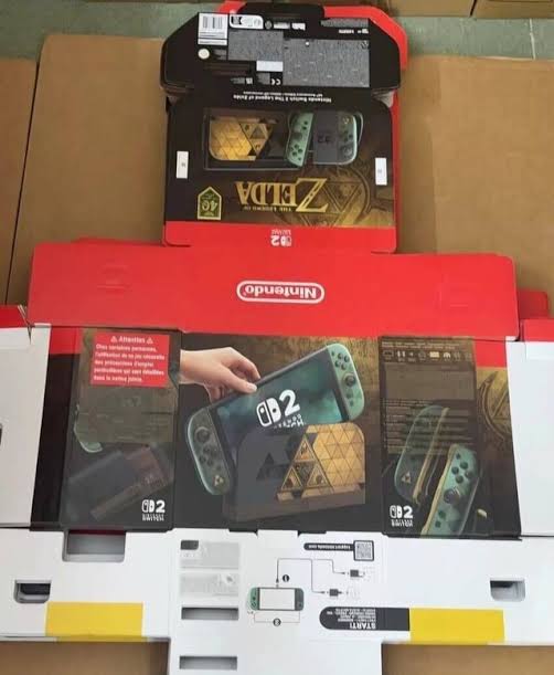 Nintendo Switch 2 The Legend of Zelda 40th Anniversary Edition