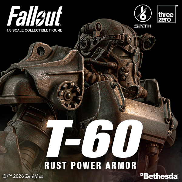 Threezero’s 1/6 T-60 Rust Power Armor