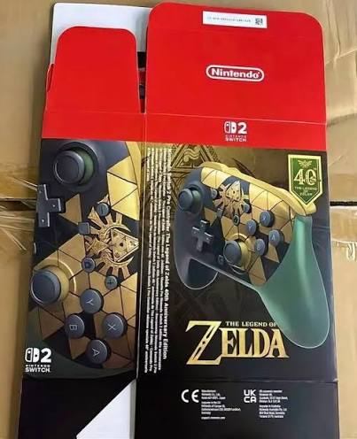 Zelda-themed Nintendo Switch 2 Pro Controller