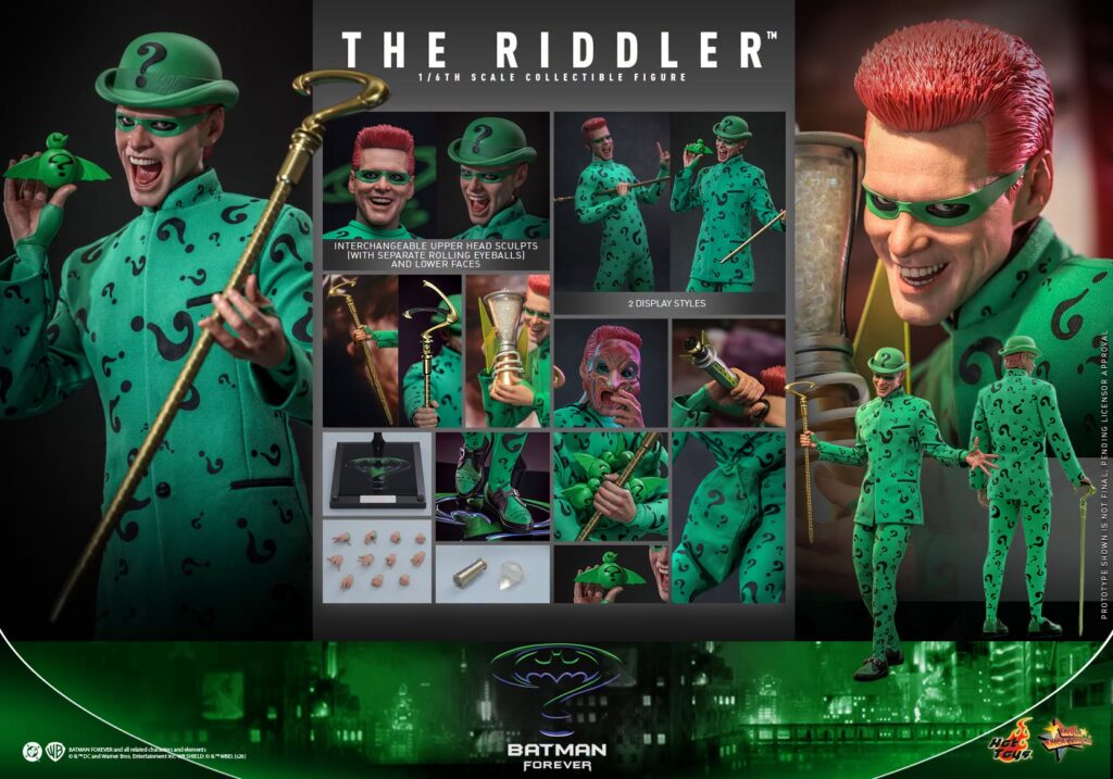 Batman Forever: The Riddler 1/6th Scale Figure Hot Toys