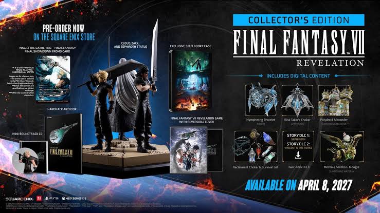 Final Fantasy VII Revelation Collector’s Edition