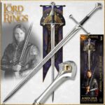 Lord of the Rings Museum Collection Anduril Sword by United Cutlery Full