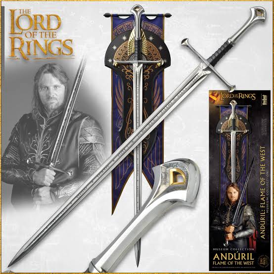 Lord of the Rings Museum Collection Anduril Sword by United Cutlery Full