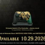 The Legend of Zelda 40th Anniversary Edition Nintendo Switch 2 Pro Controller