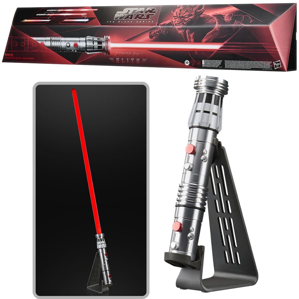 STAR WARS The Black Series Force FX Elite Maul Electronic Lightsaber