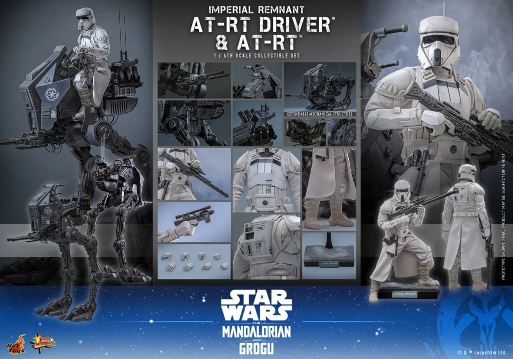 Hot Toys Imperial Remnant AT-RT Driver and AT-RT