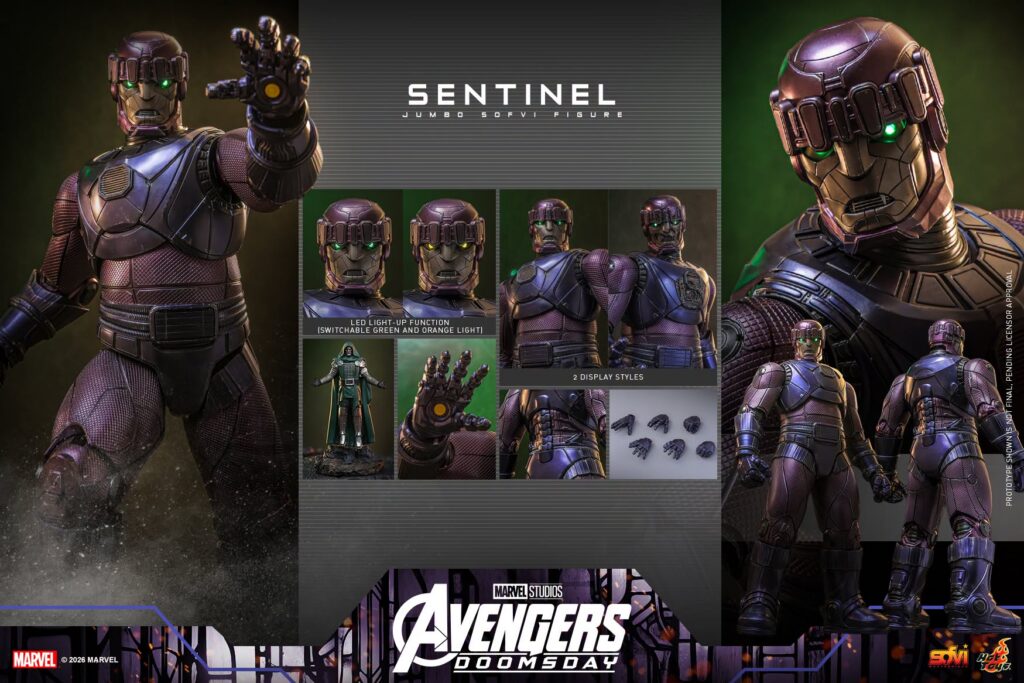 Avengers: Doomsday – Sentinel Jumbo Sofvi Figure Hot Toys