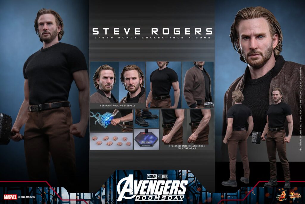 Avengers: Doomsday – Steve Rogers Figure Hot Toys