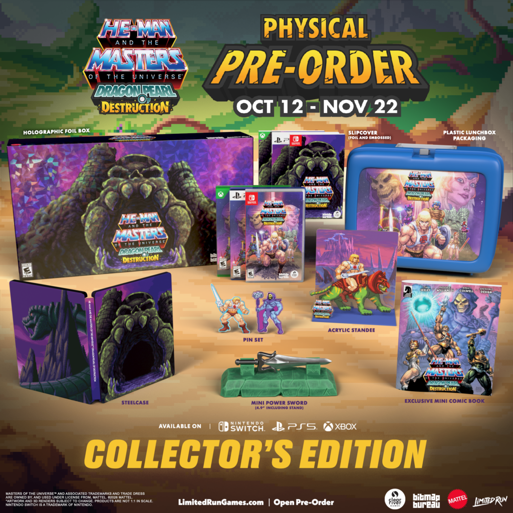 He-Man and the Masters of the Universe: Dragon Pearl of Destruction Collector's Edition with Bonus Figure